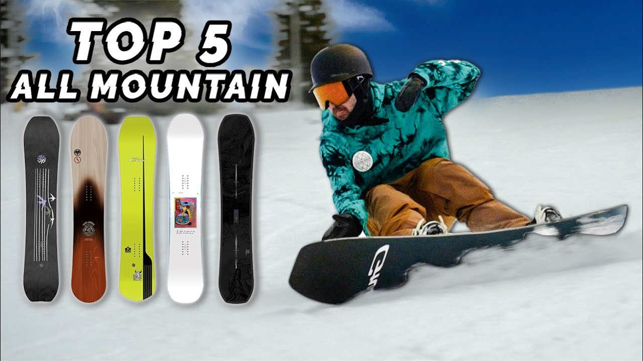Top 5 ALL-MOUNTAIN Snowboards 2024 | Board Archive