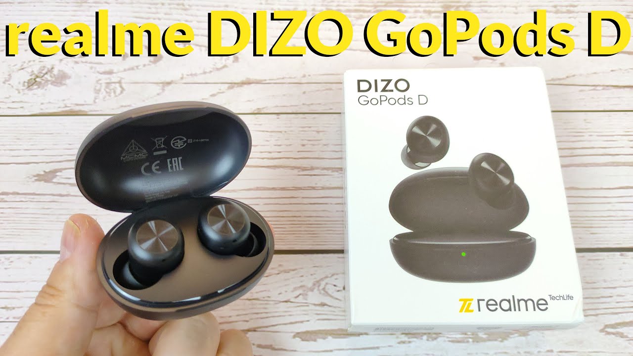 Realme DIZO GoPods D Обзор TWS Наушников с Мощным Басом за 20$