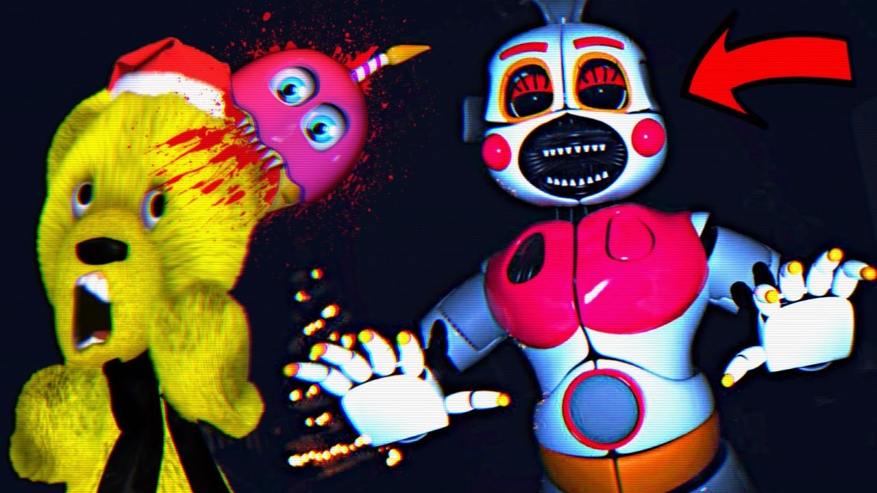 FNAF ЗЛАЯ ФАНТАЙМ ЧИКА ПРИШЛА ко МНЕ ДОМОЙ и Я ЕЁ РАЗОБРАЛ 😱 НОВЫЙ СТРАШНЫЙ ФНАФ !!!