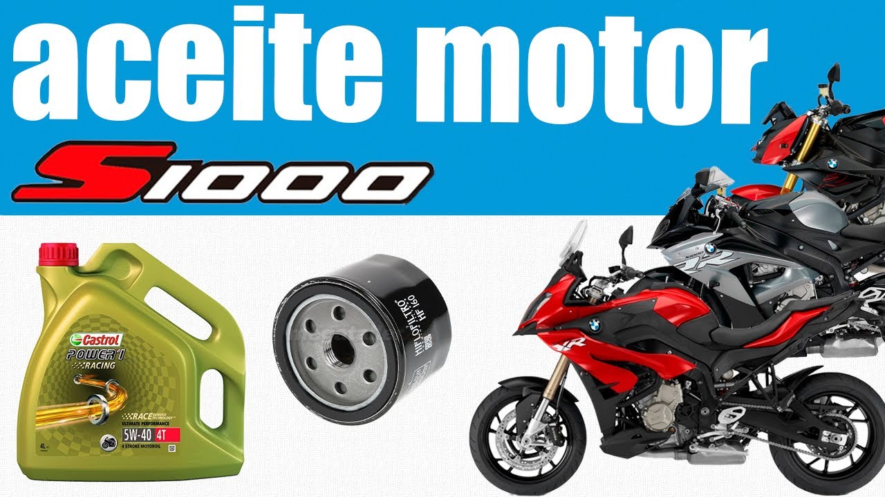 Cambio aceite motor S 1000 XR R RR
