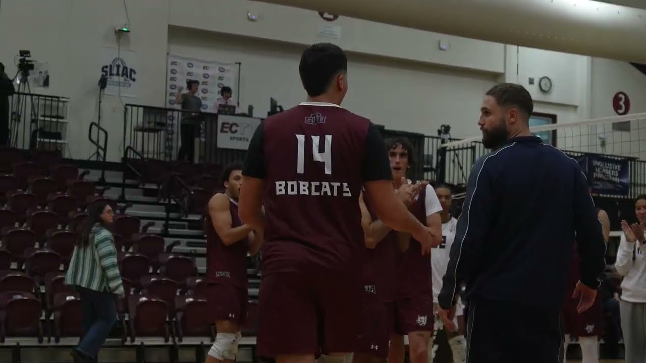 STU Bobcats Men's Volleyball Highlights vs Eurika