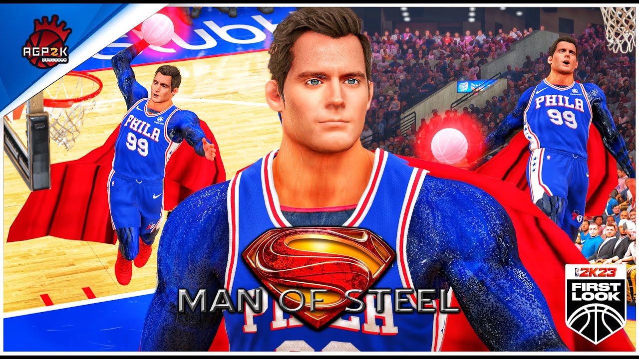 NBA 2K23 Superman Man of Steel 999 Overall Cyberface | Next Gen PC Mod Concept 🔥🔥🔥🔥🔥