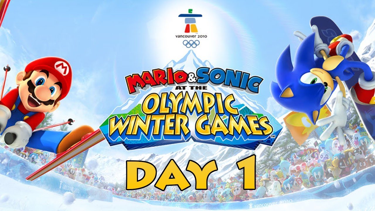 Mario & Sonic at the Olympic Winter Games [DS] (Day 1) - 