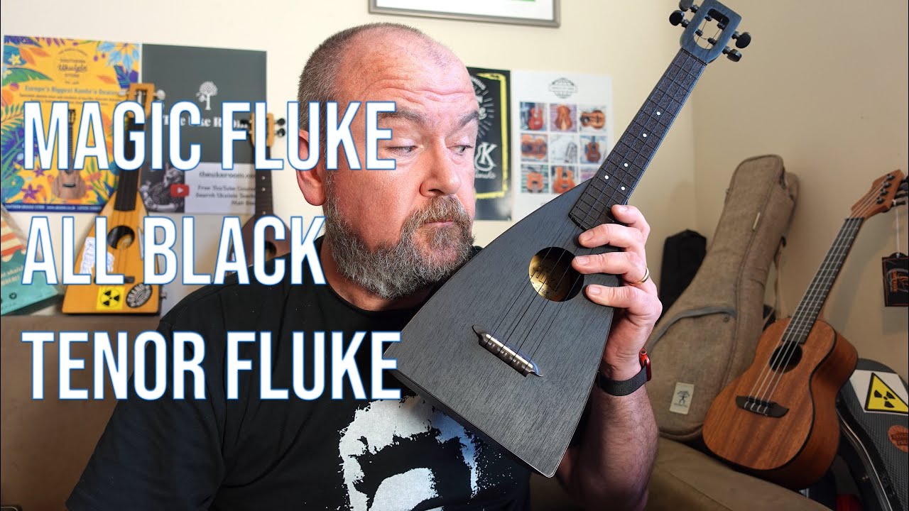 Got A Ukulele Retrospective - Magic Fluke All Black Tenor Fluke - 4K