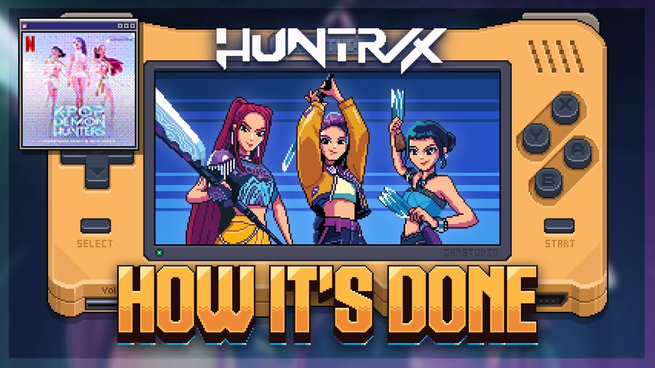 HUNTR/X 'HOW IT'S DONE' / 8 Bit Style 🎮