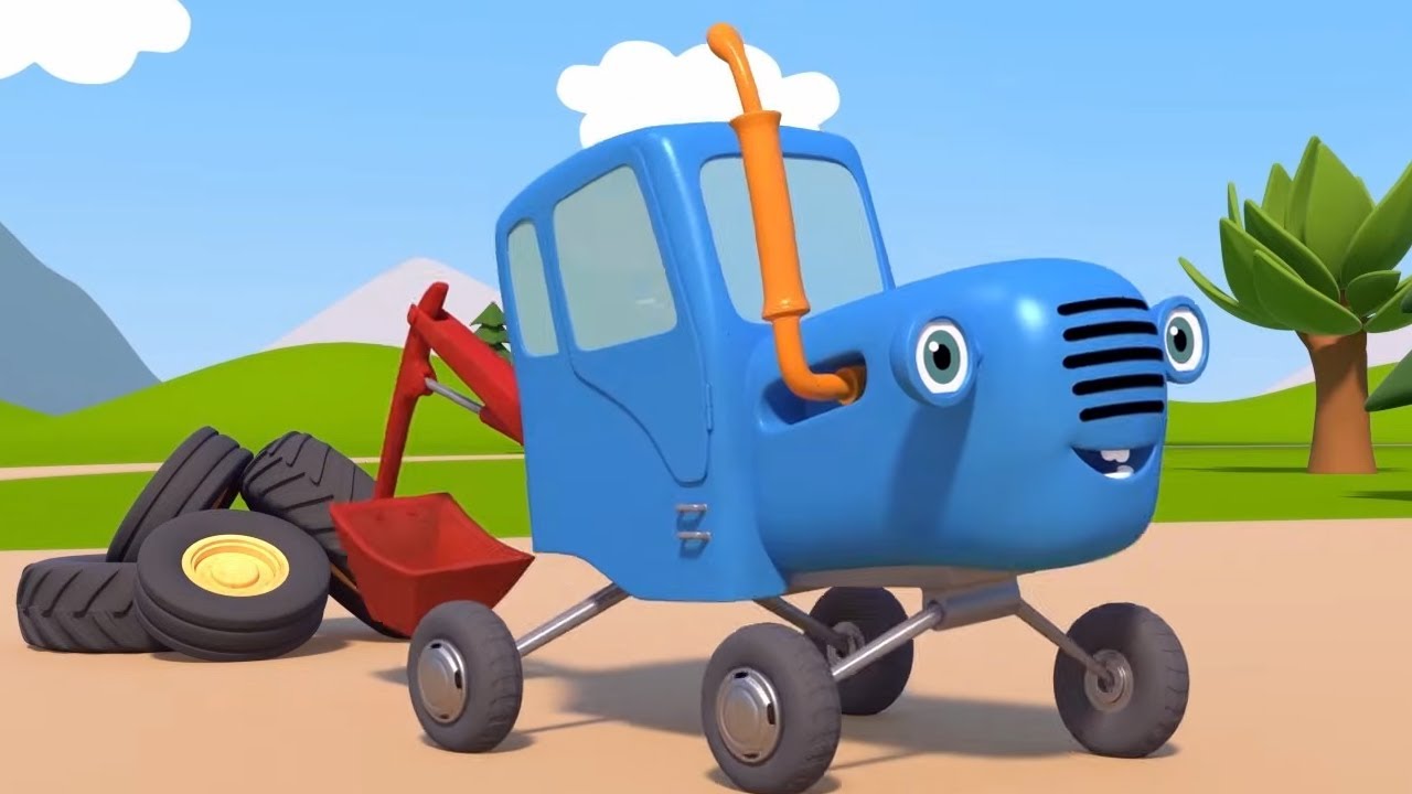 СИНИЙ ТРАКТОР - ТОП серий (сборник) 🚜 Развивающие мультфильмы для детей