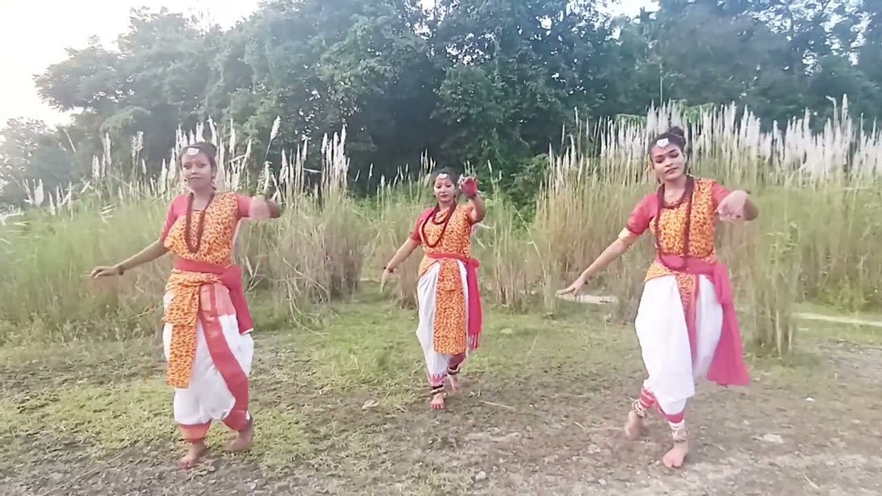 Bhobomoyee roop dekhiya || purnima nritya kala bharati present☺ || Durga puja special dance❤