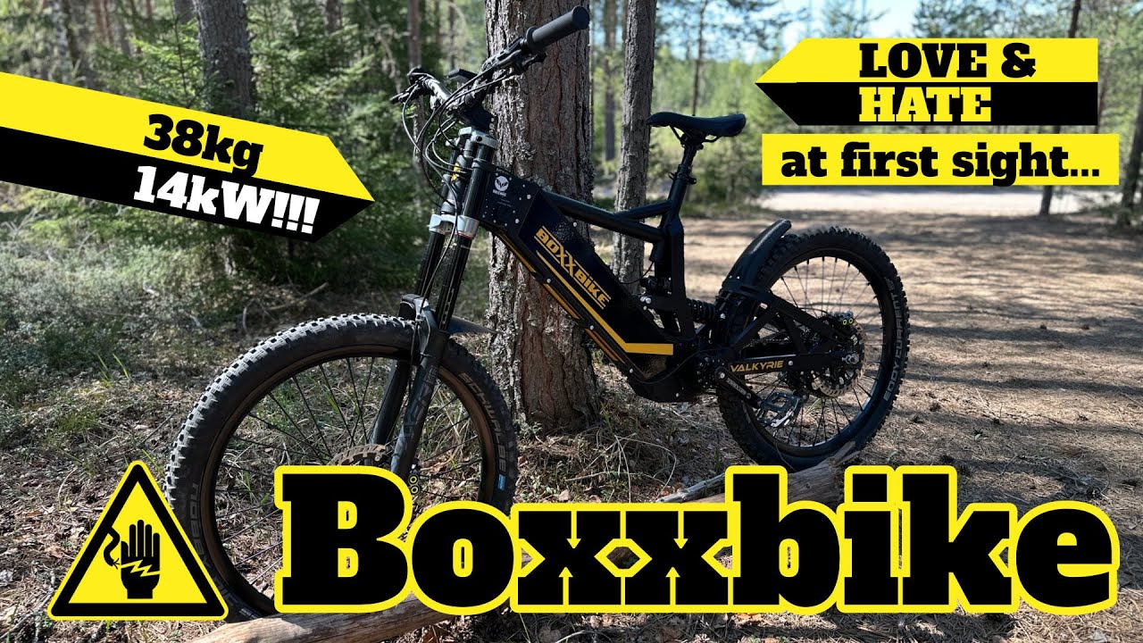 Cell Shock! Boxxbike Valkyrie Pro: 38kg & 14kW!