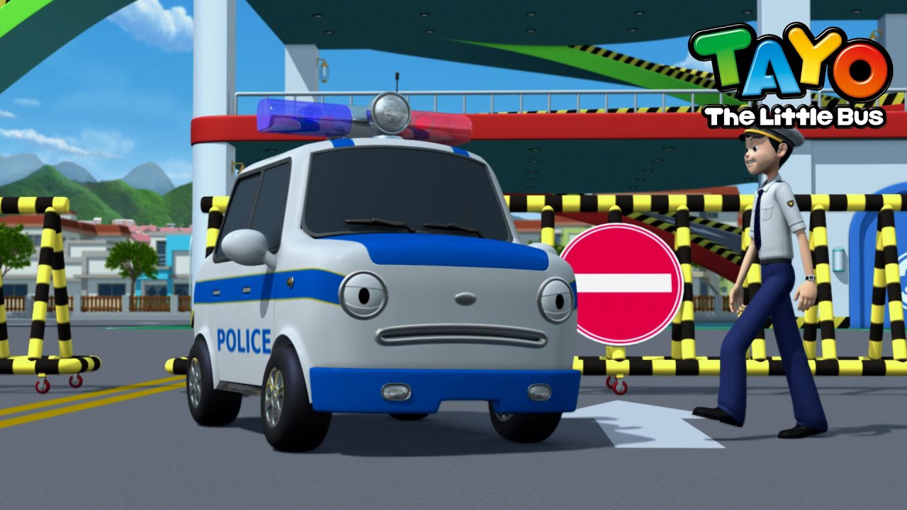 tayo çizgi film çocuklar için l Polis arabası ve YENİ BİR OYUN SAHASI l Siğtu’nun Gizli Oyun Parkı