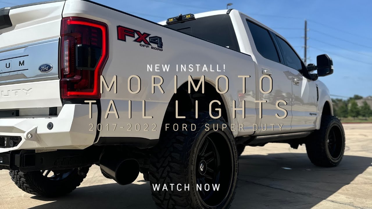2017-2022 Ford Super Duty XB LED Tail Lights from Morimoto - Review & Install