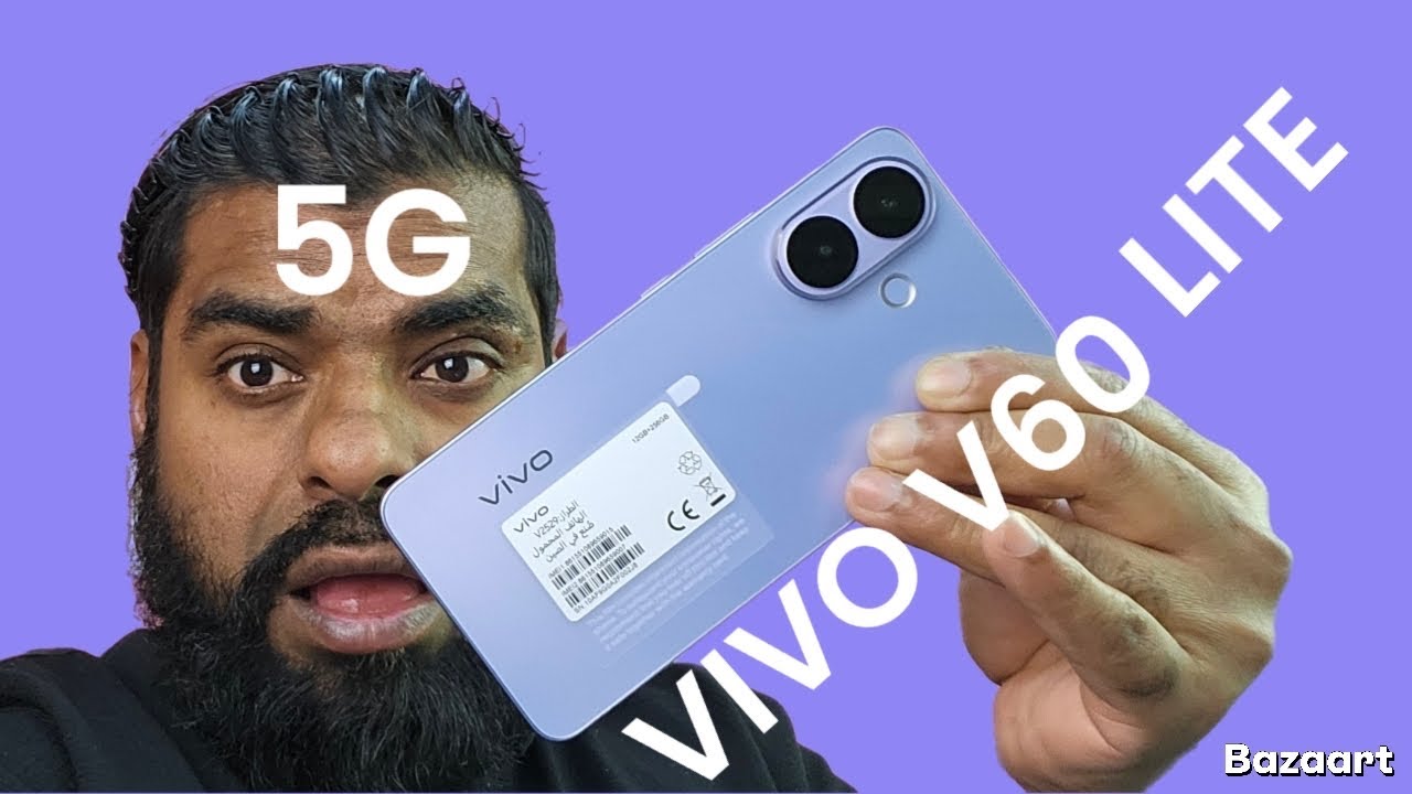 vivo v60 lite 5G Unboxing 
