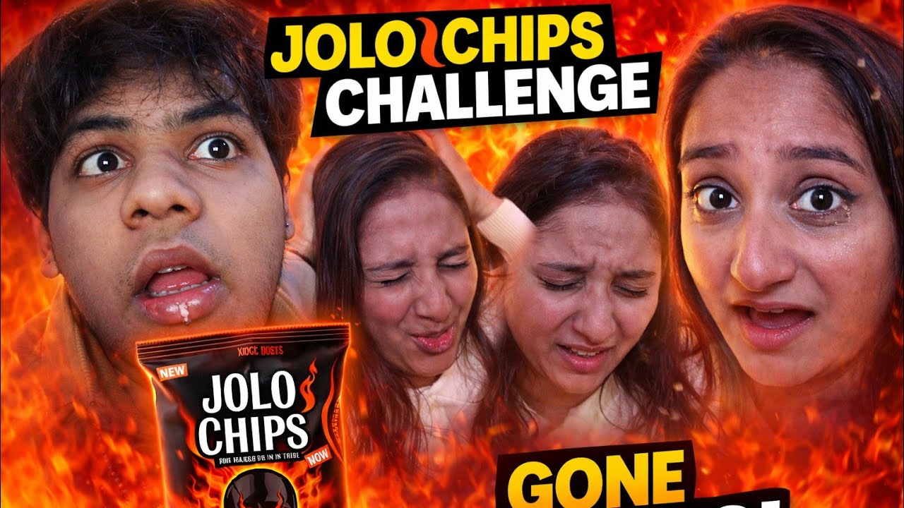 Jolochip challange 🤬gone wrong 🥵 | Trouble siblings| #feed #youtube #ytviral