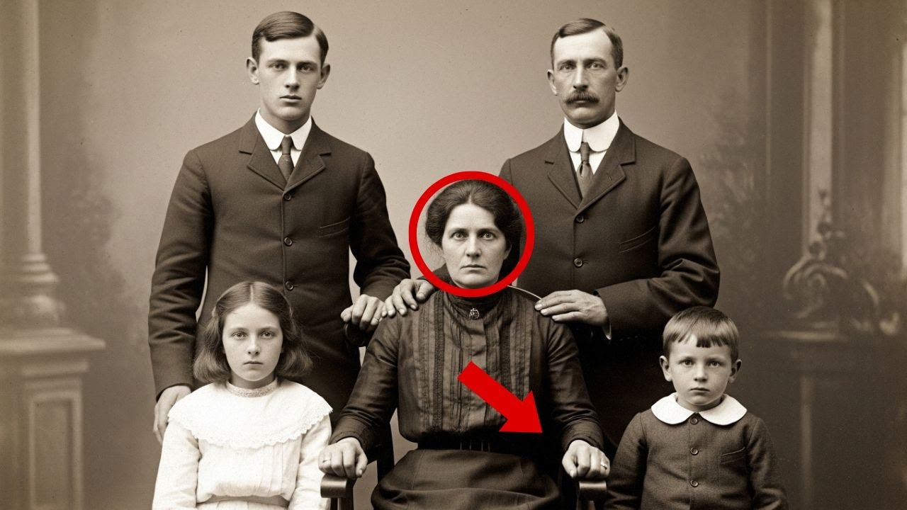 This 1910 Family Photo Appears Harmless — Until the Mother's Eyes Change Everything