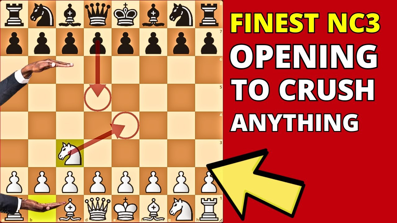 🤞The Finest Nc3 Opening That Crushes Every Defense