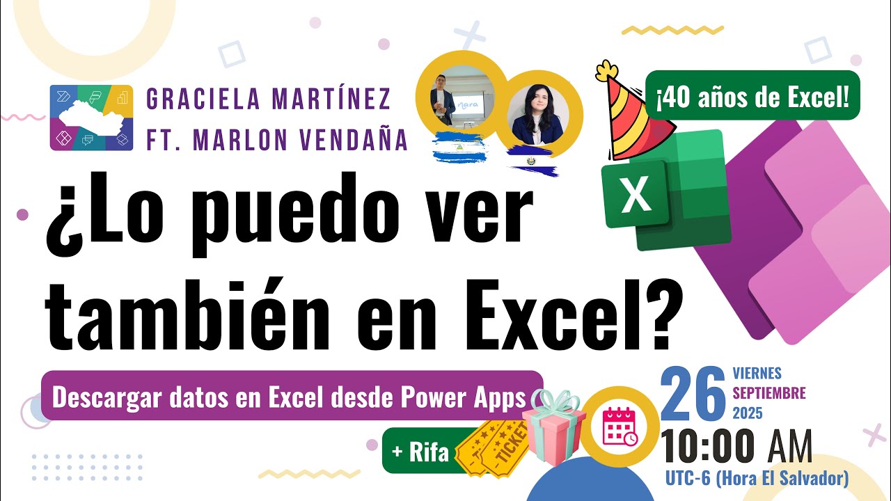 Resolviendo el clásico: '¿Lo puedo ver también en Excel?' en Power Apps | Descargar datos en Excel