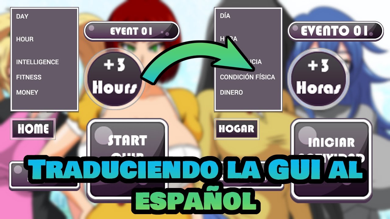 El proceso de traducir mi juego del inglés al español es muy cansado | College Love en Español