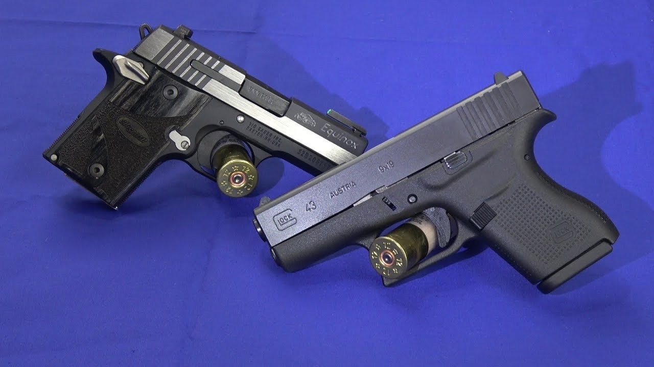 Glock 43 vs SIG P938
