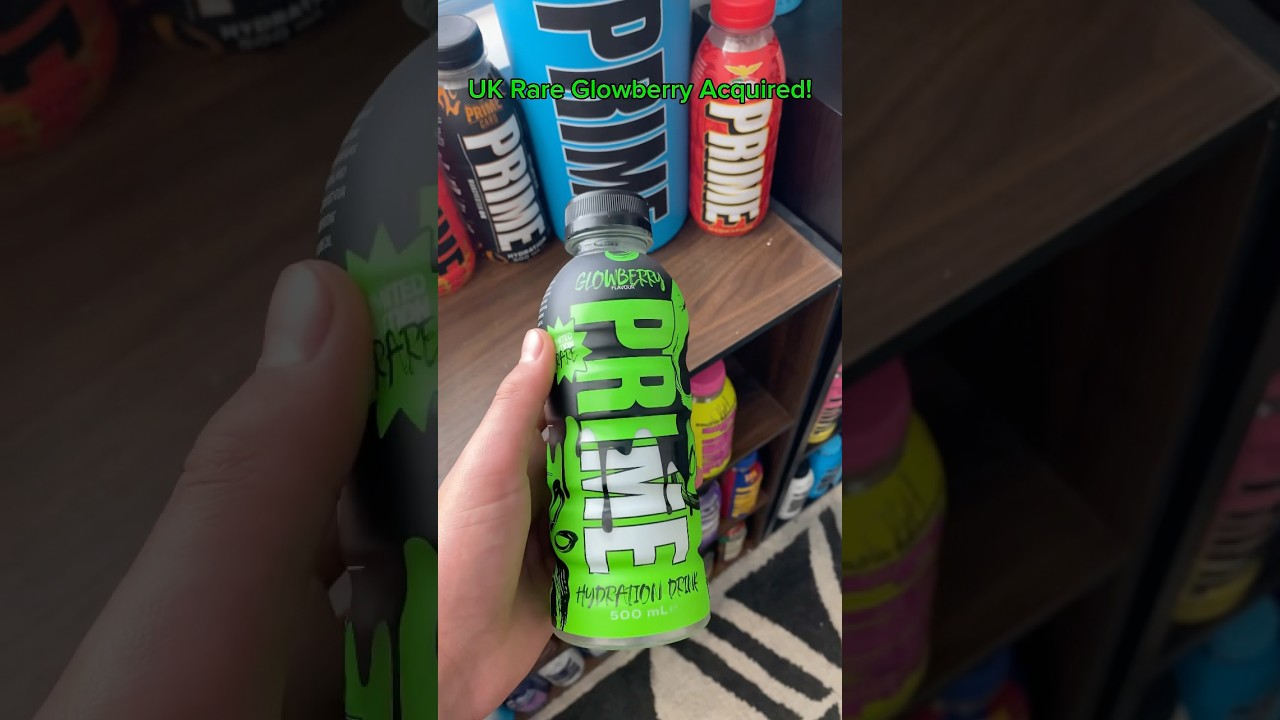 UK Rare Glowberry PRIME Bottle Acquired! 