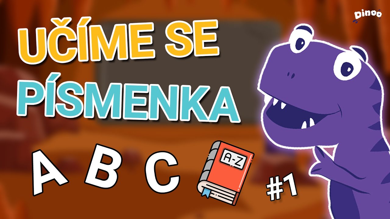 Abeceda pro děti | Učíme se písmena 1 | Dinoo ostrov | Pohádky pro děti