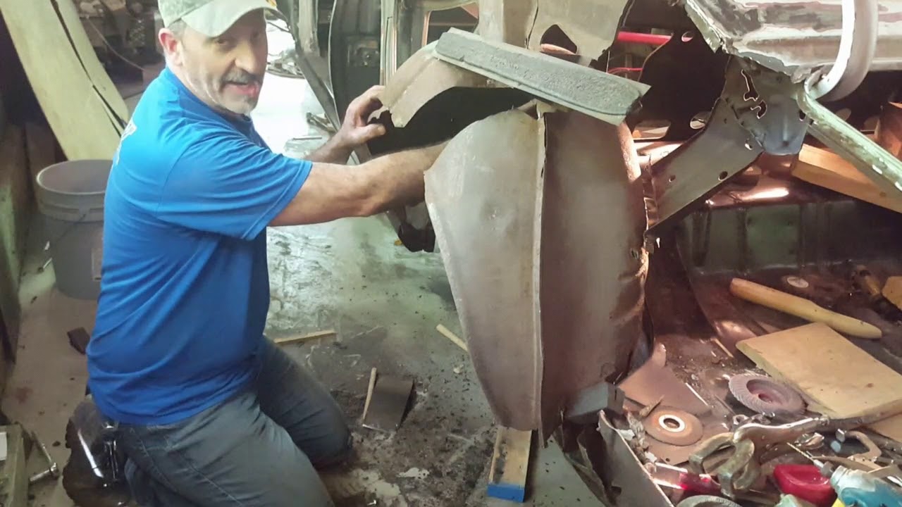 removing inner and outer wheelhouse. 68-72 A-body