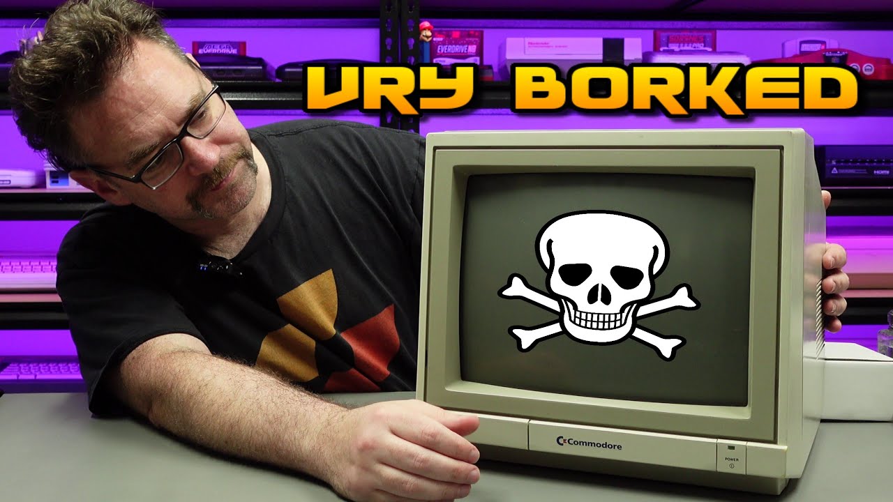 Commodore 1084S repair and calibration