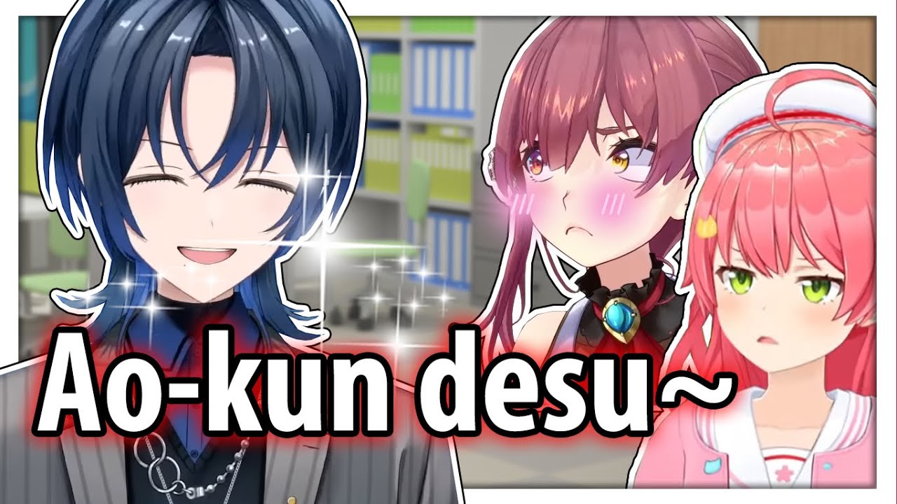 Just Ao-kun went to the HoloFES venue and met with senpais