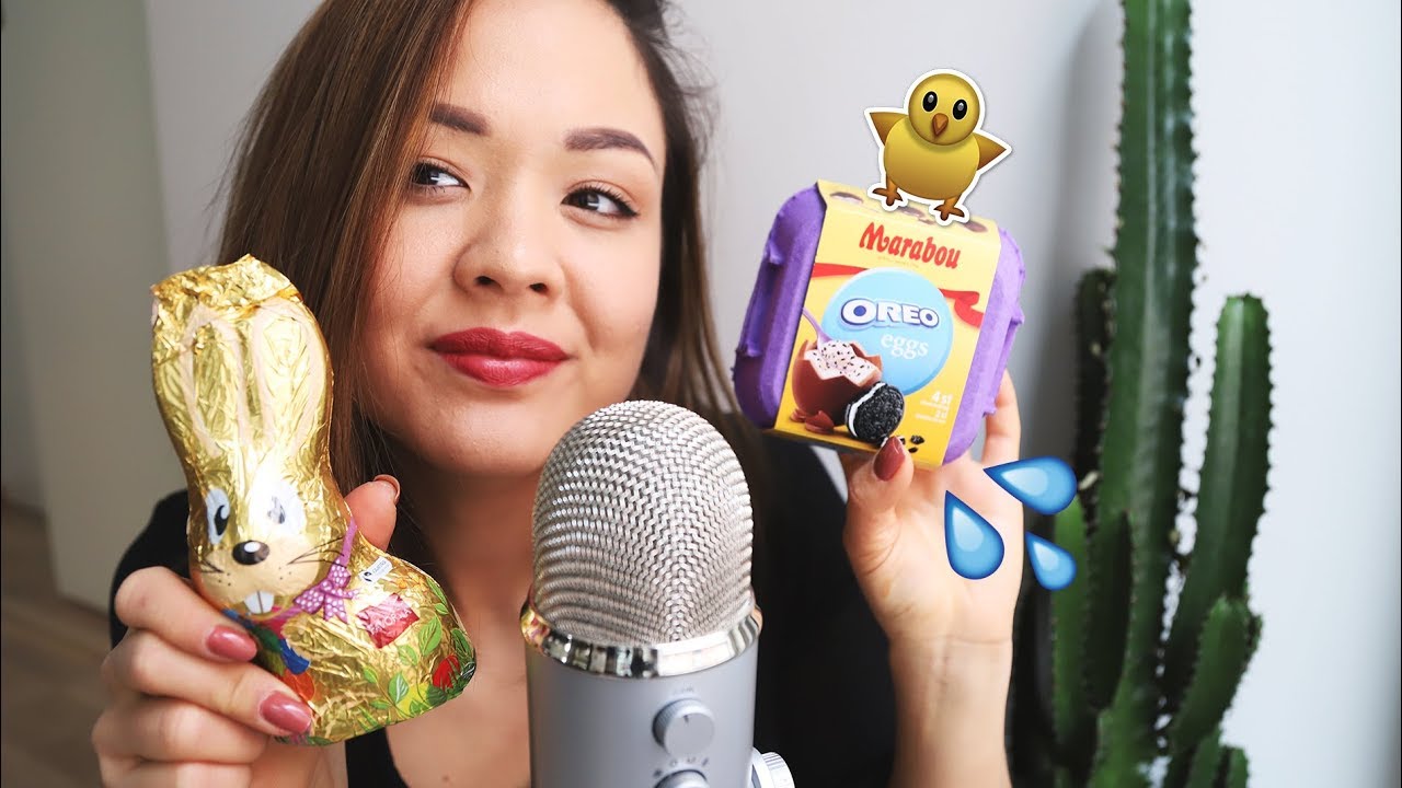 ASMR SUOMI 🍫🐣 Syödään pääsiäisherkkuja 🍫🐣