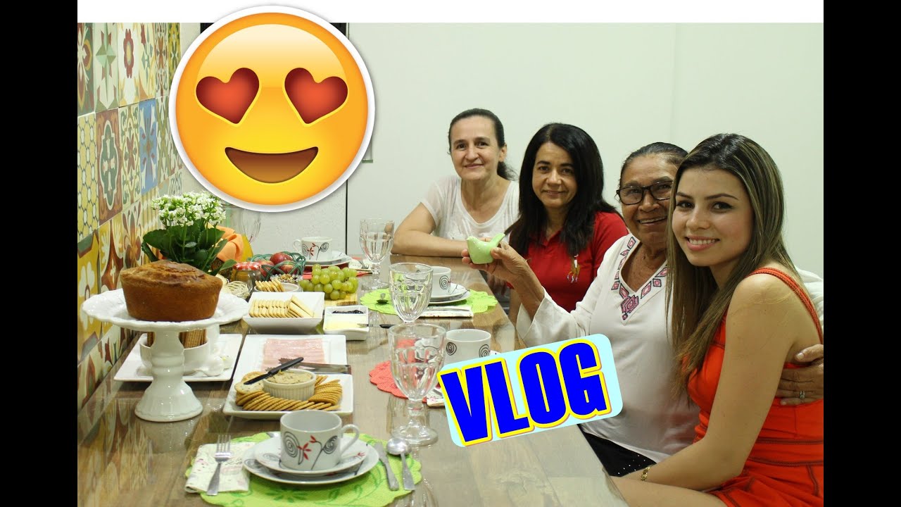 Vlog Recebendo parentes pro Café/chá da Tarde | Paloma Soares