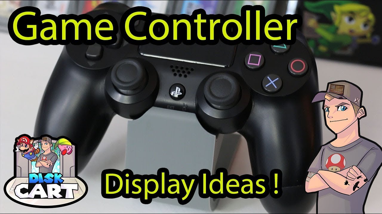 Game Controller Display Ideas for a Game Collection !