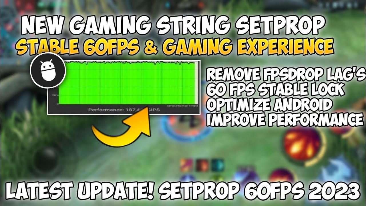 Последнее обновление! Новый игровой STRING SETPROP 60 FPS 2023 | Оптимизация производительности A...