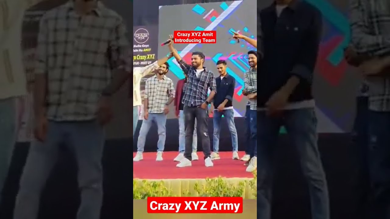 @crazyxyz Amit Introducing Team Members #crazyxyzjaipurmeetup #crazyxyz #crazyxyzarmy