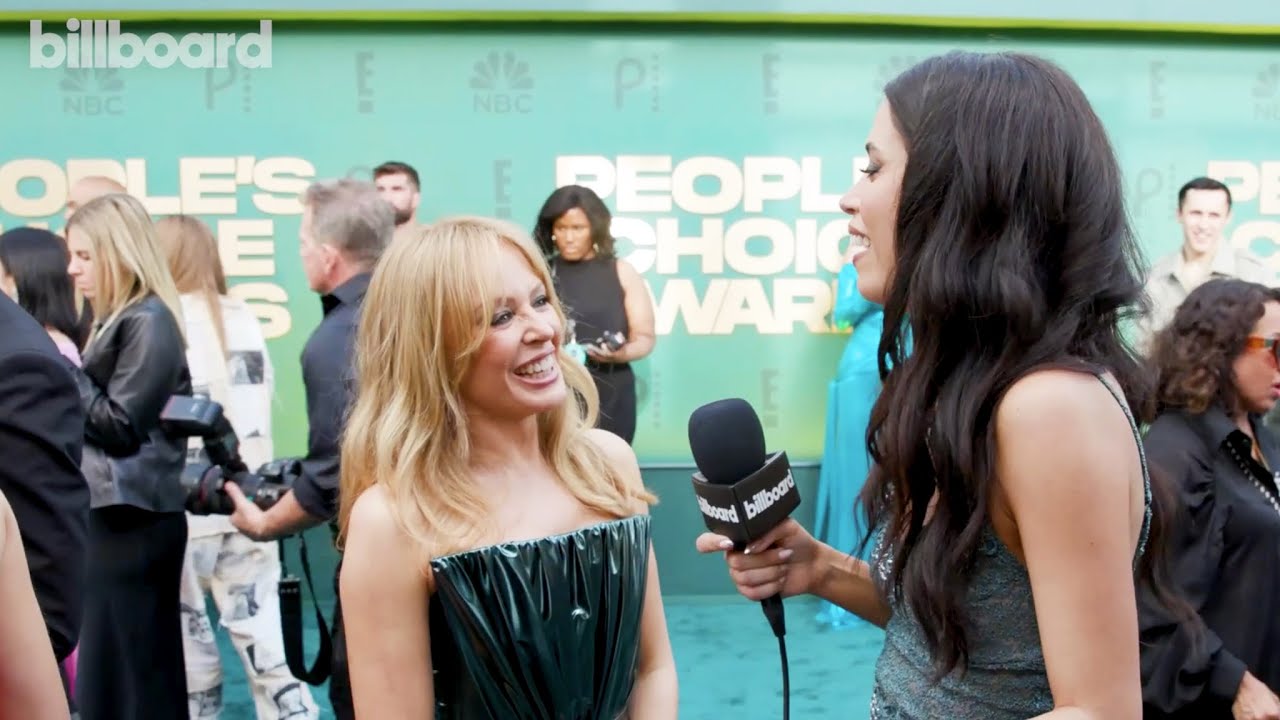 Kylie Minogue On Being Honored As An Icon For Women In Music | 2024 People's Choice Awards