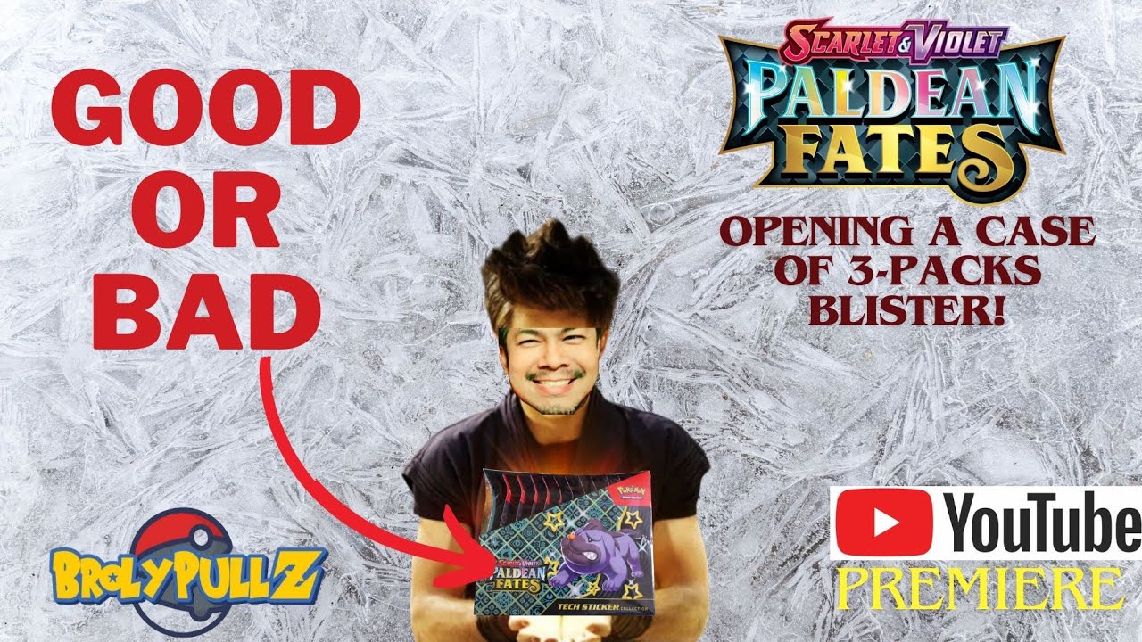 Opening a CASE of Paldean Fates 3-Packs Blister - Good or Bad?