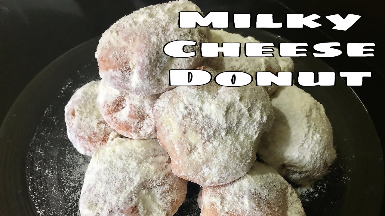 NO BAKE MILKY CHEESE DONUT | MOJACKO RECIPE | EASY MILKY DONUT