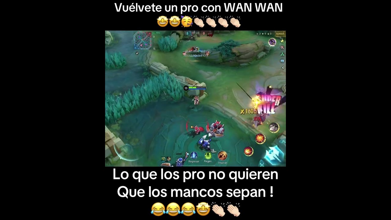 Guía para aprender a usar a WAN WAN, Mobile Legends