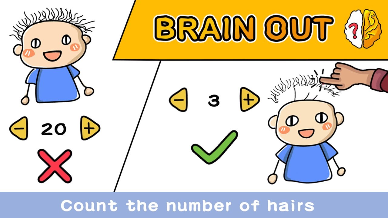 aku, kamu, kita bisa SPEED RUN game ini! Brain Out PART 2