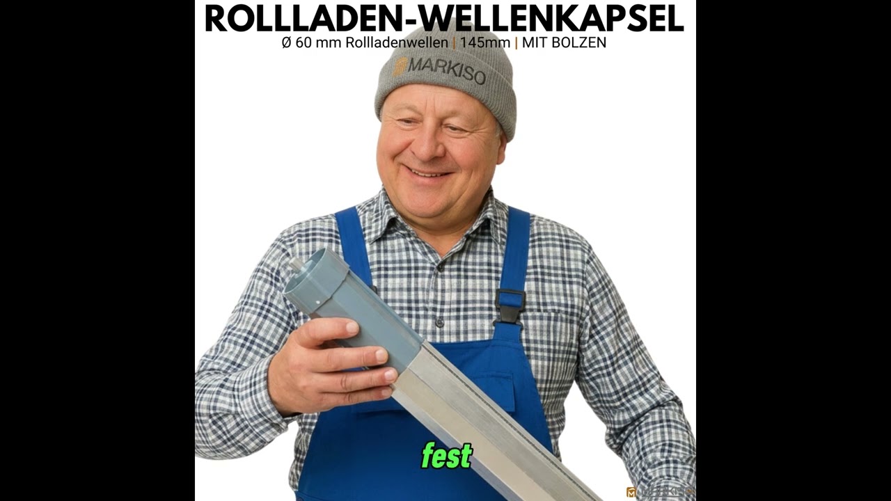 Rollladenwellenkapsel SW60 erkl&auml;rt &ndash; Perfekter Sitz & ruhiger Lauf | MARKISO