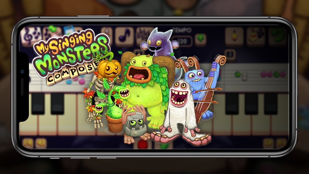 Создание музыки с моим композитором Singing Monsters