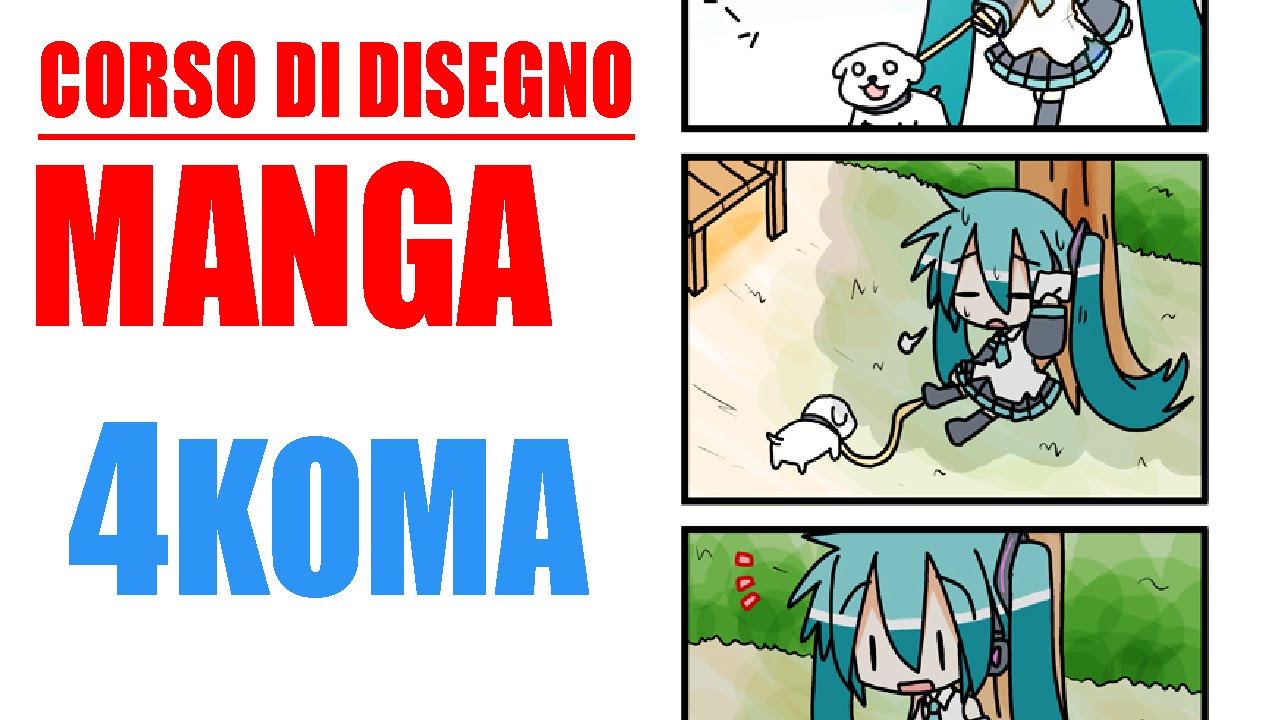 Crea il tuo PRIMO MANGA - Yonkoma