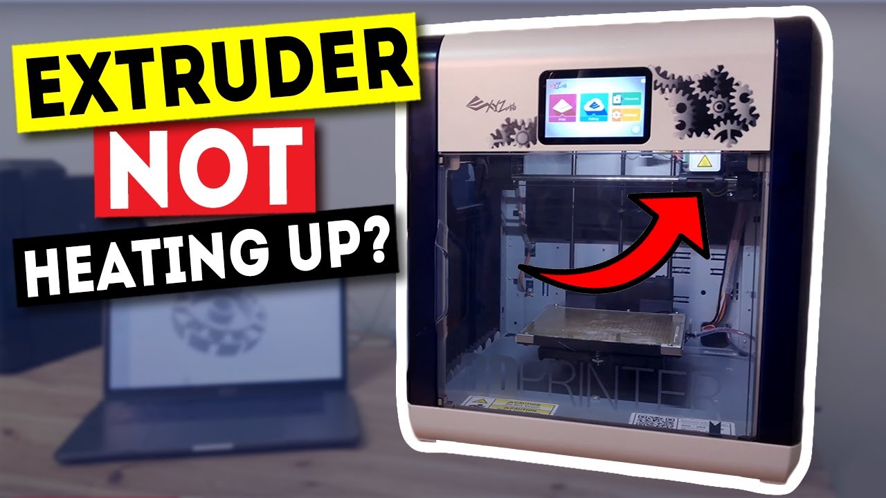 Repair & Prevent Extruder Not Heating Up!  - XYZ Da Vinci 3D Printer Upgrade & Fix