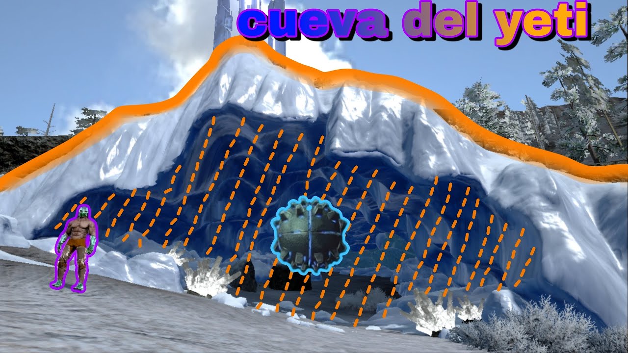 cueva del yeti 3 formas desventajas y requisitos  ark mobile