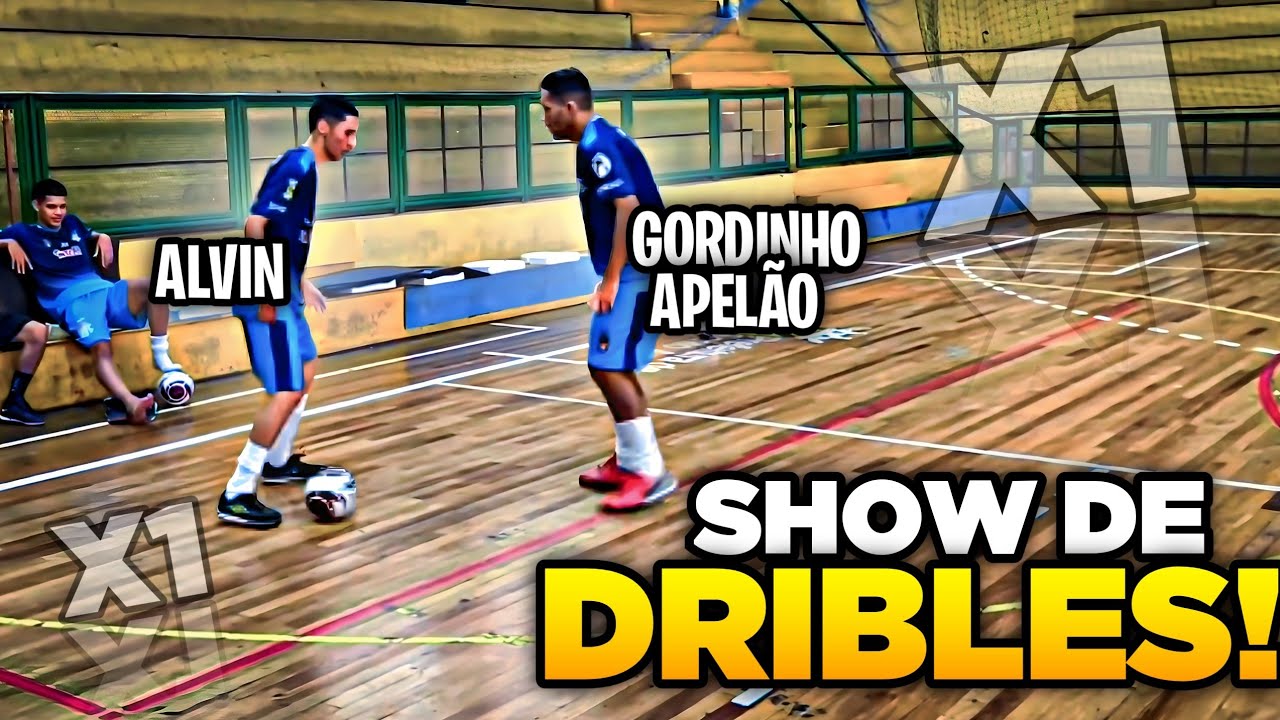 A HUMILHAÇÃO NO X1 - ALVIN vs GORDINHO APELÃO- SHOW DE DRIBLES