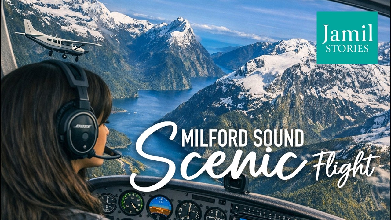 Milford Sound Scenic Flight | One of New Zealand&rsquo;s most breathtaking journeys | Jamil Stories