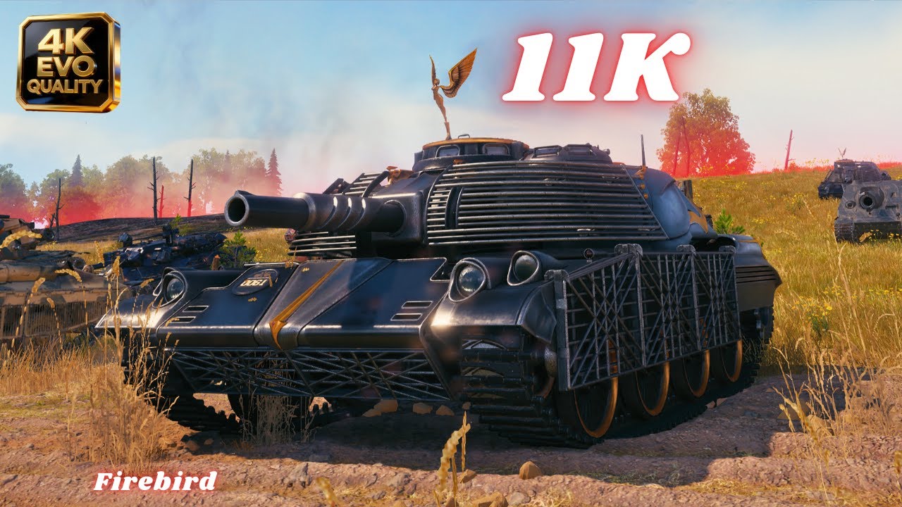 Firebird 11K Damage 4 Kills | World of Tanks | Mir Tankov
