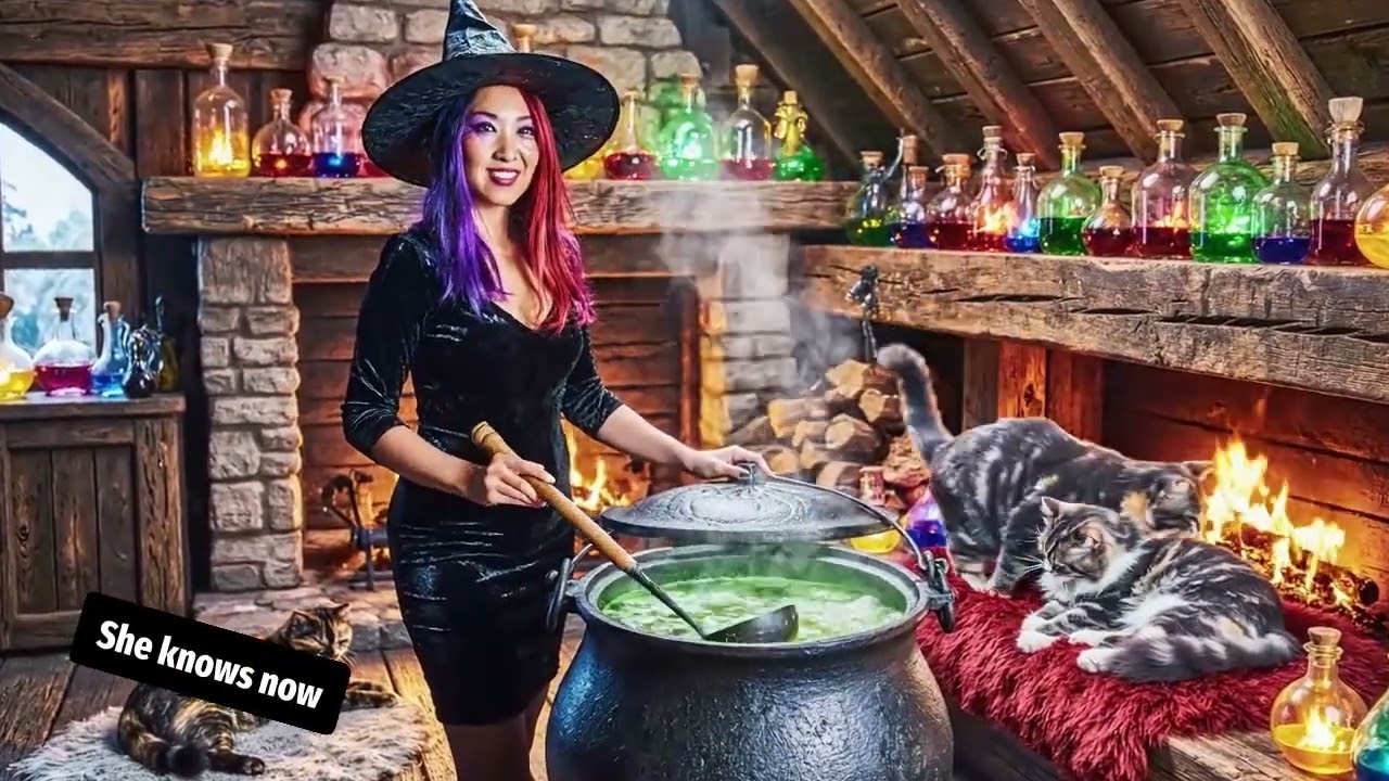 Witch. Official Audio with lyrics and AI Video.