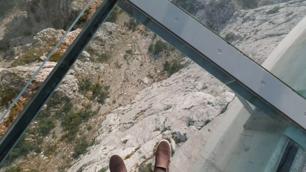 SKYWALK Biokovo, hodamo po staklu iznad ponora *LJETO 2021*