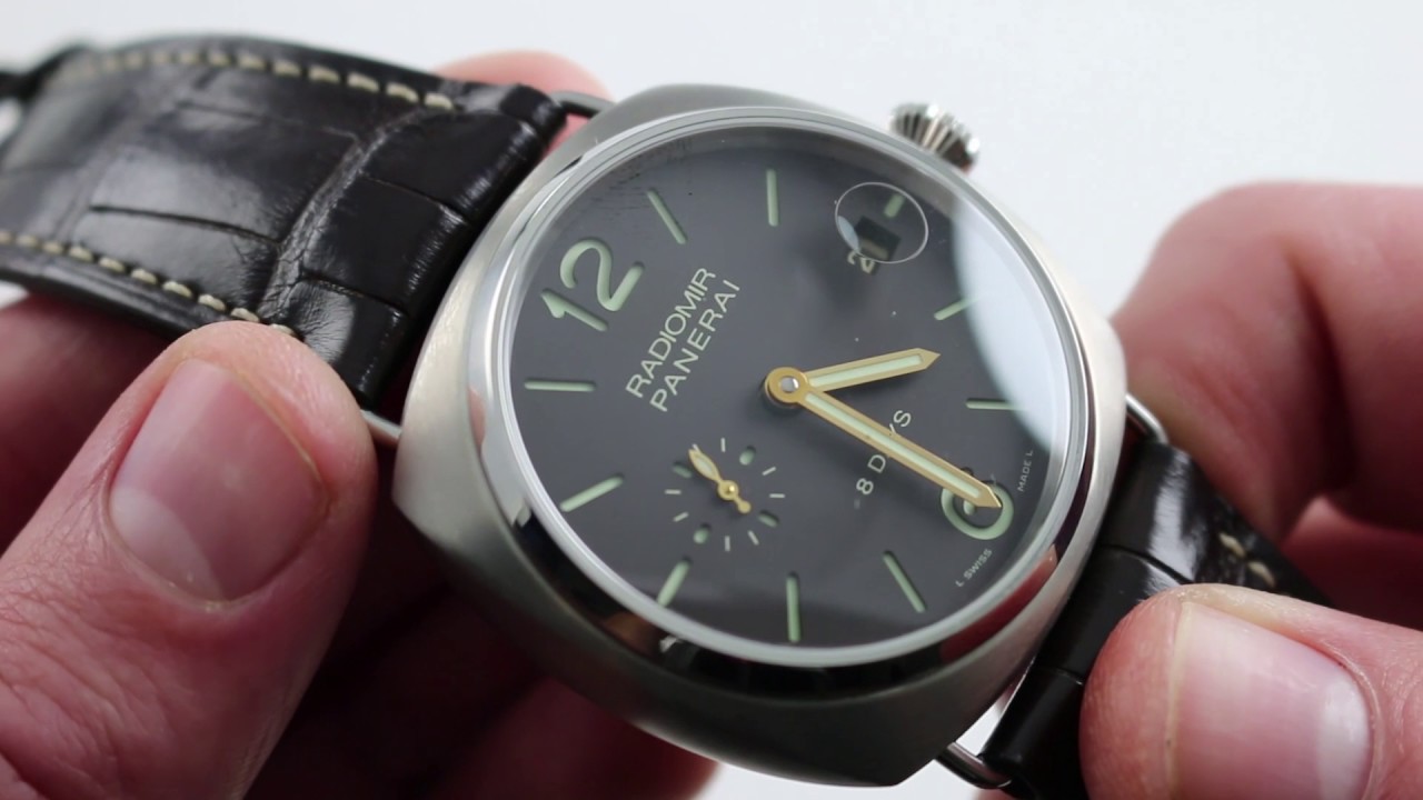 Обзор подержанных часов Panerai Radiomir 8 Days Titanio PAM 346 Luxury Watch