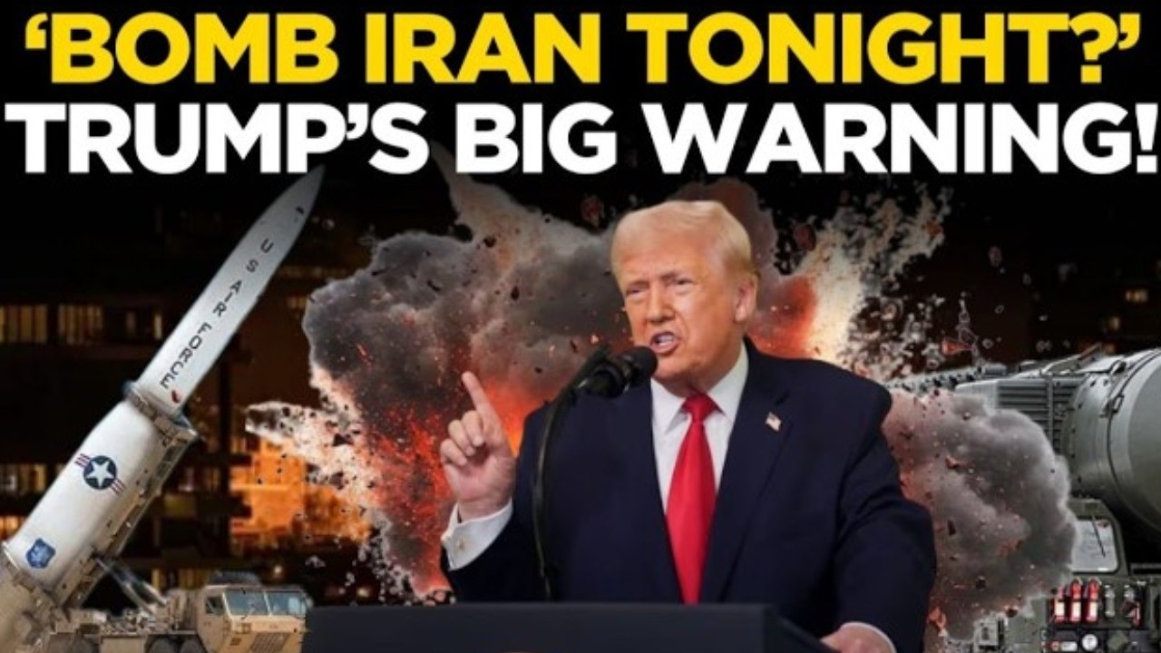 Trump LIVE: Trump Warns Of Possible Strike On Iran 'Tonight?' | Trump's Last Warning LIVE