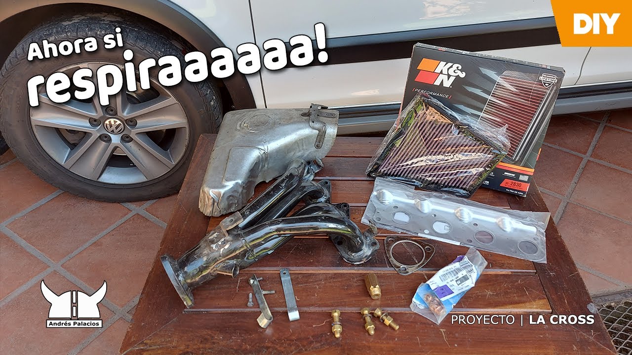 Le SAQUÉ el CATALIZADOR tapado a La Cross | VW Suran/Fox