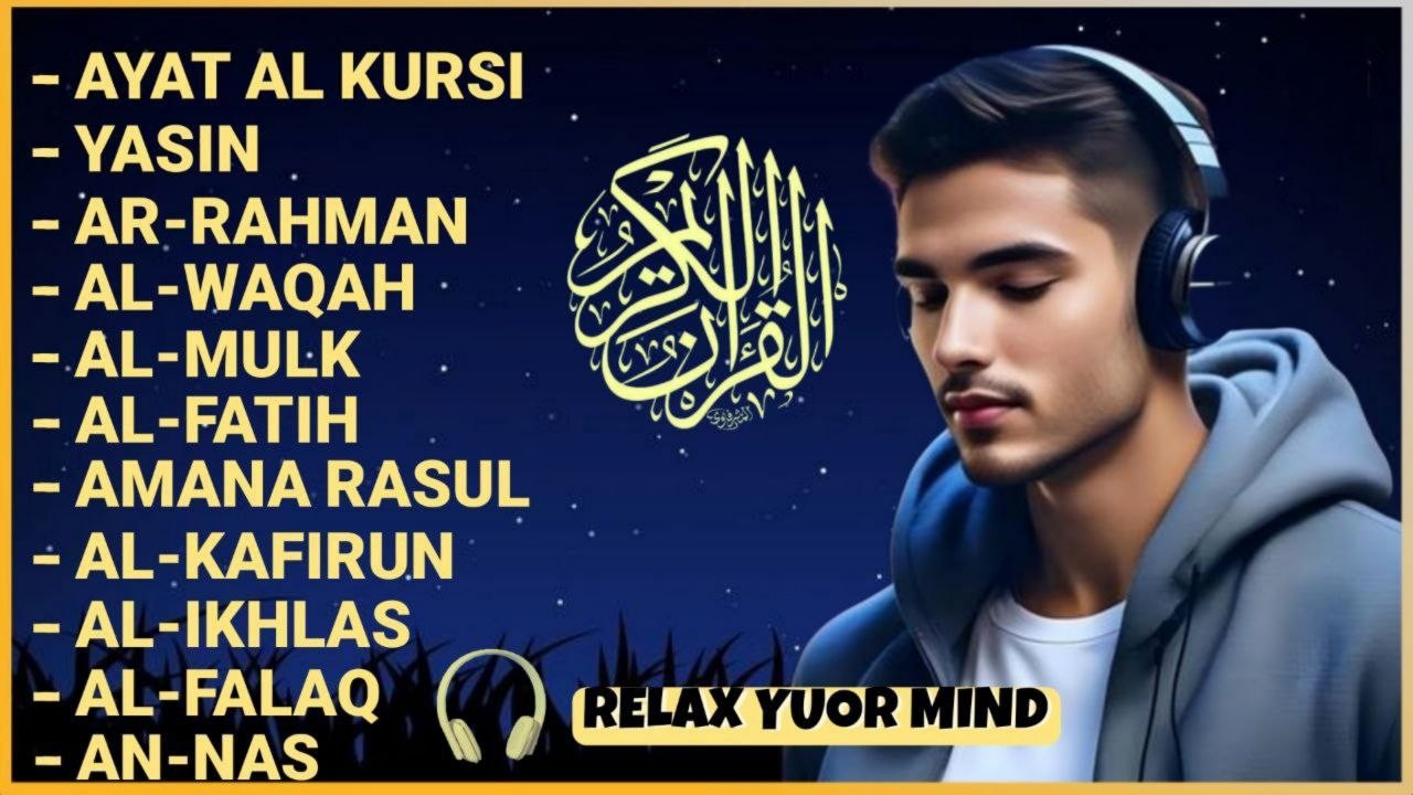 Alquran Dengan Suara Yang Sangat Indah | Alfatiha, Alkahfi,Yasin,Alwaqia, Arrahman,Almulk Almoeathat